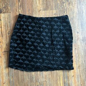 Velvet hearts mini skirt size 8